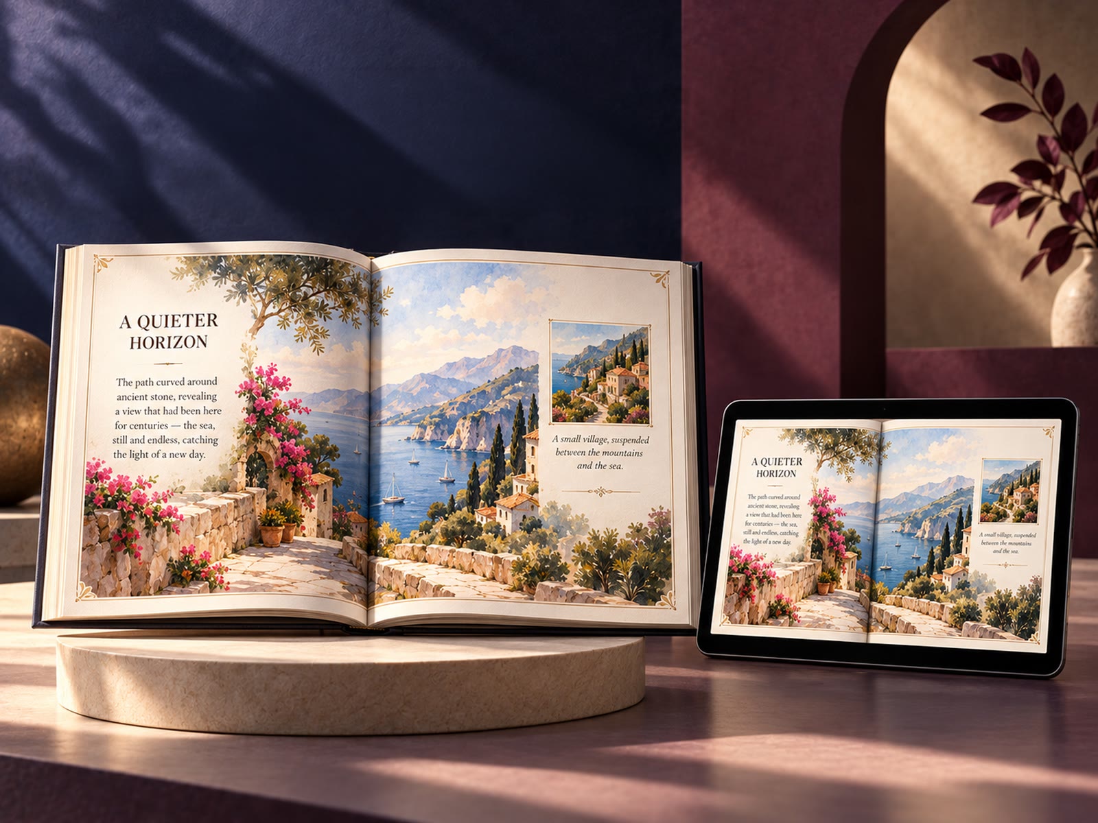 Fixed layout eBook formatting for illustrated books  |  Publishing Press USA
