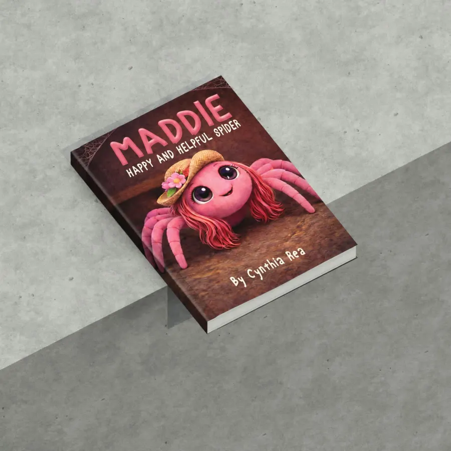 Maddie, Happy and Helpful Spider by Cynthia Rea — Children's Book Cover by Publishing Press USA