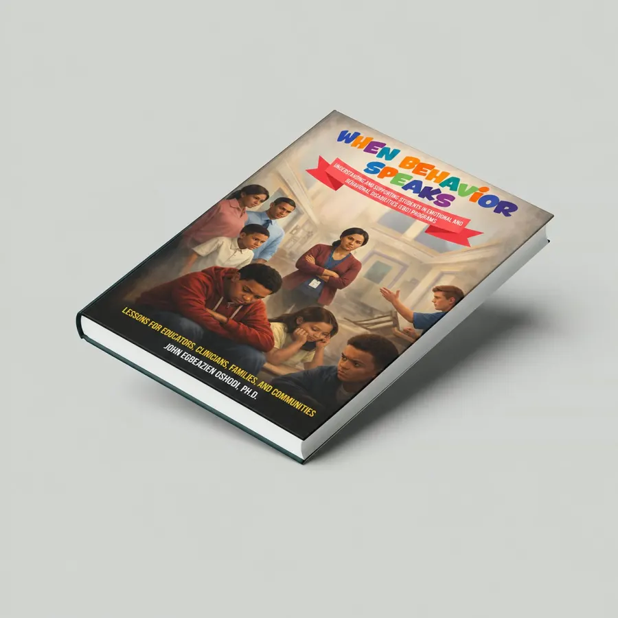When Behavior Speaks by John Egbeazien Oshodi, Ph.D. — Published Book by Publishing Press USA