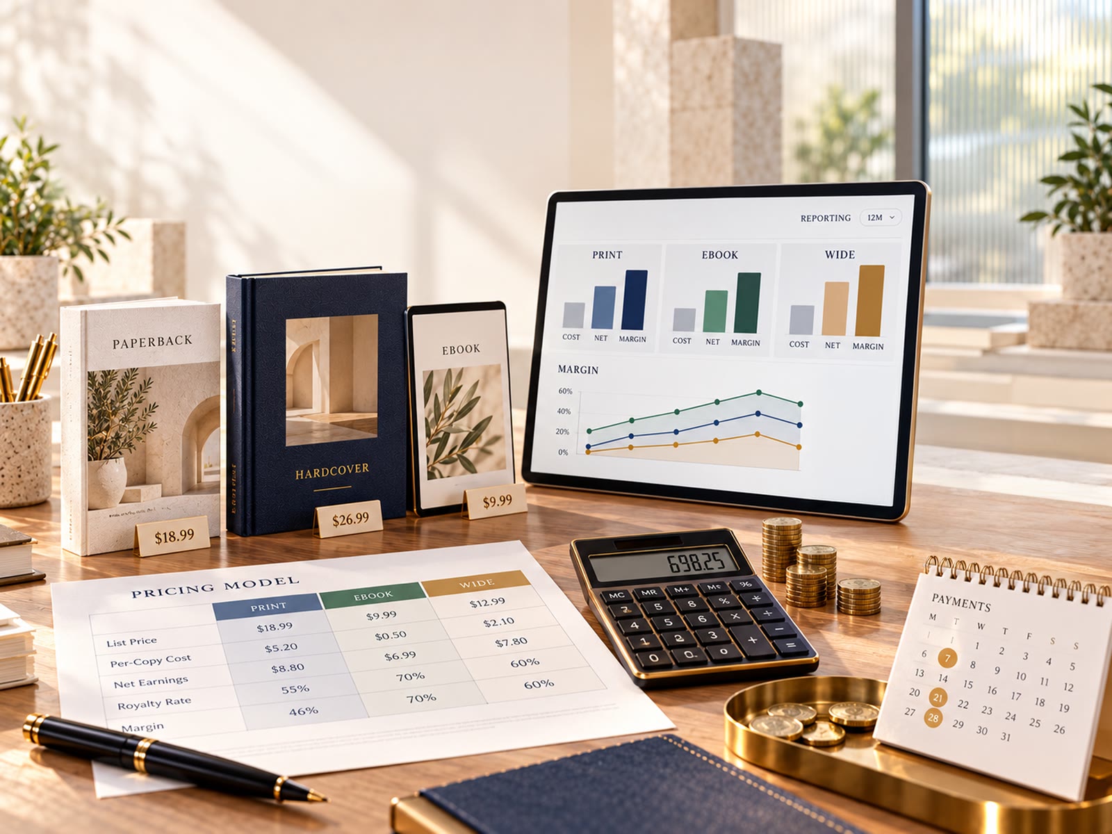 Release settings and publishing reporting  |  Publishing Press USA